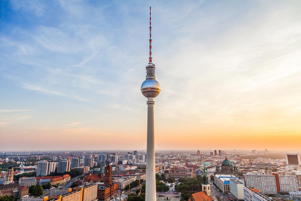 Blick auf Berliner Fernsehturm